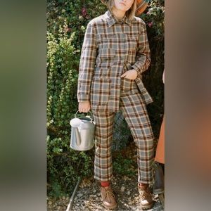 Lykke Wullf Theodore Jacket & Plaid Pant Suit